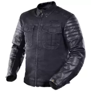 Trilobite 964 Acid Scrambler Men Denim Jacket Black L