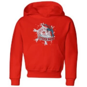 Marvel Spider-Man Kids Christmas Hoodie - Red - 7-8 Years