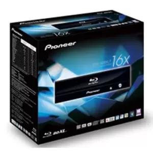 Pioneer BDR-S09XLT Internal Bluray DVD Combo Black optical disc drive