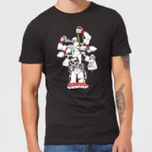 Marvel Deadpool Multitasking Mens T-Shirt - Black