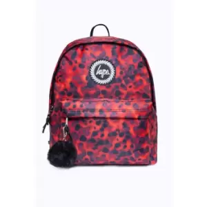 Hype Tortoise Shell Backpack (one Size Red/Black)