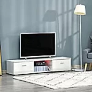 Homcom TV Stand White 350 x 300 mm