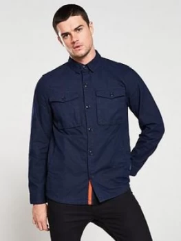 Barbour Thermo Overshirt - Indigo