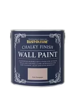 Rust-Oleum Chalky Wall Paint Pink Champagne 2.5L