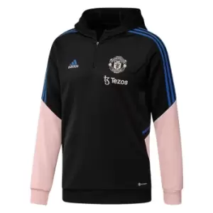 2022-2023 Man Utd Condivo 22 Hooded Track Top (Black)