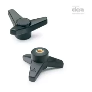 Elesa - Three-arm knob-VB.639/45 B-M8