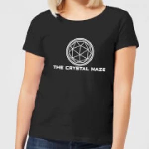 Crystal Maze Logo Womens T-Shirt - Black - M