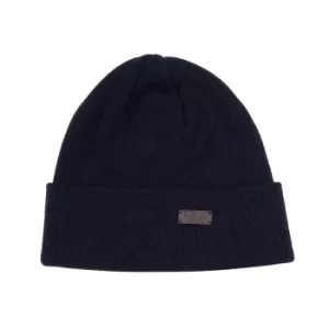 Barbour Mens Swinton Beanie Navy One