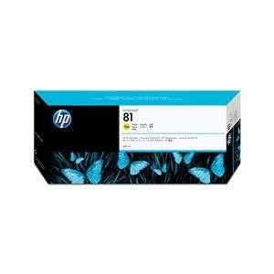 HP 81 Yellow Ink Cartridge