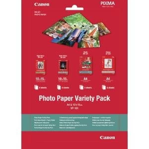 Canon Photo Paper Variety Pack and 10 x 15cm Pack of 20 0775B079