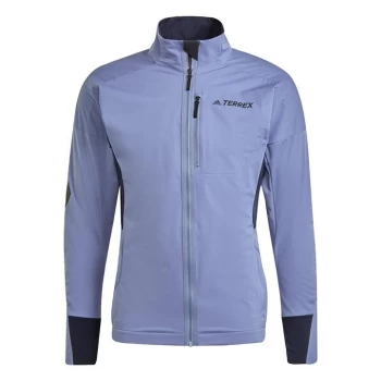 adidas Terrex Xperior Cross-Country Ski Soft Shell Jacket - Orbit Violet