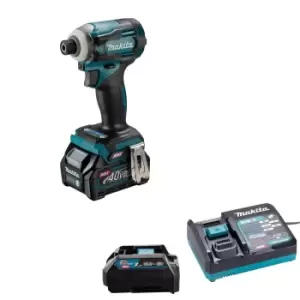 Makita TD001G 40v Max XGT Cordless Brushless Impact Driver 1 x 2.5ah Li-ion Charger Case