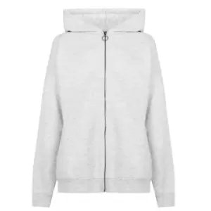 Slazenger Full Zip Hoodie Womens - Grey