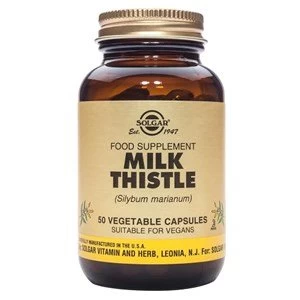 Solgar Milk Thistle Vegetable Capsules 100 Veg Caps