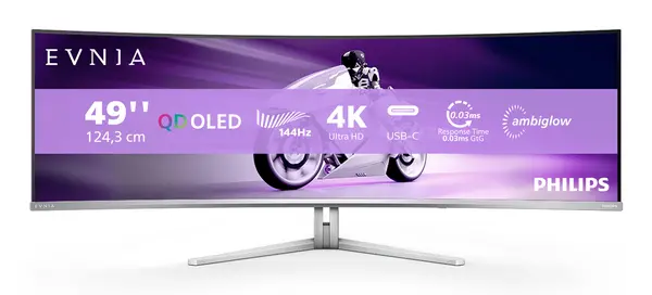 Philips 49" 49M2C8900L Quad HD OLED Gaming Monitor