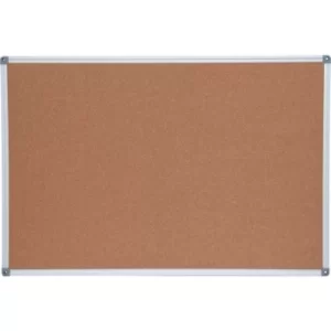 Cork Notice Board 600X900MM Aluminium Trim