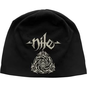 Nile - Scarab Logo Unisex Beanie Hat - Black