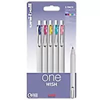 Uni-ball Ballpoint Pen 238212723 Assorted 0.35mm Pack of 5