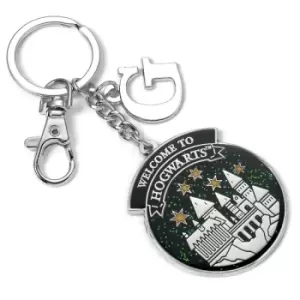 Harry Potter Personalised Hogwarts Keyring G Initial