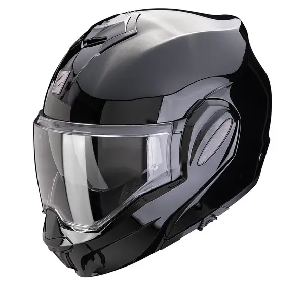 Scorpion Exo-Tech Evo Pro Solid Metallic Black Modular Helmet XS