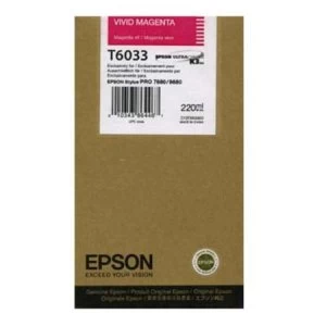 Epson T6033 Magenta Ink Cartridge