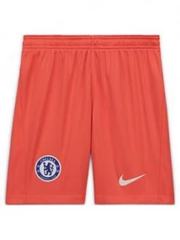 Nike Youth Chelsea 20/21 Third Shorts, Yellow, Size Xs