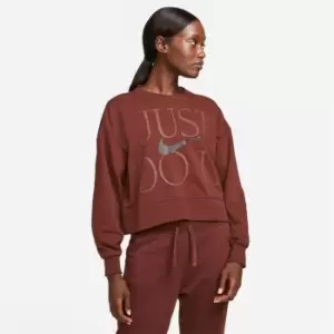 Nike DriFit Get Fit Crew Sweatshirt Womens - Metallics