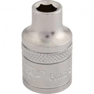 Draper 3/8" Drive Satin Finish Hexagon Socket Metric 3/8" 8mm