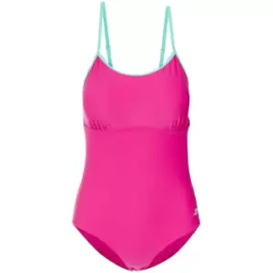 Trespass Womens/Ladies Lotty Swimsuit (M) (Pink Lady)