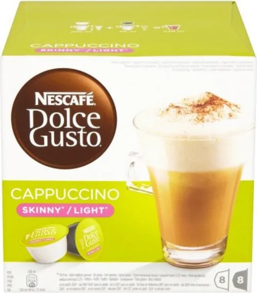 Nescafe Dolce Gusto Skinny Cappuccino Coffee Pack of 48 Pods