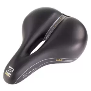 Serfas E-Gel Cutout Cruiser Saddle - Black