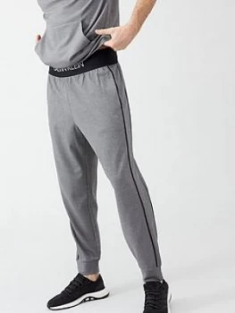 Calvin Klein Performance Active Icon Joggers - Grey Heather, Size XL, Men