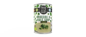 Free & Easy Organic Broccoli & Kale Soup 400g