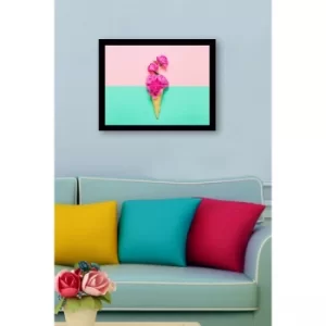 SC1138 Multicolor Decorative Framed MDF Painting