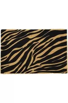 Zebra Print Doormat - Regular 60x40cm