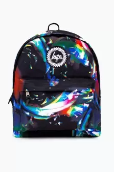 Black Rainbow Refraction Backpack