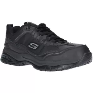 Skechers Mens Soft Stride Work Trainer (7 UK) (Black)