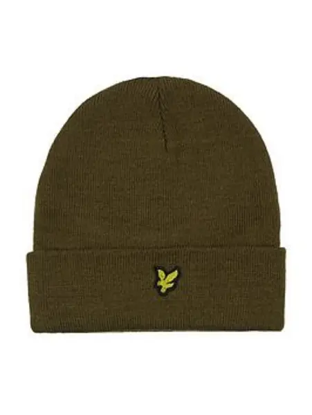 Lyle & Scott Boys Lyle Eagle Beanie - Dark Olive