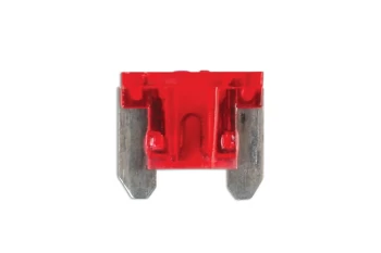 Low Profile Mini Blade Fuse 10-amp Red Pack 25 Connect 30440