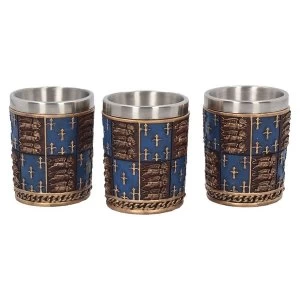 Medieval Set Of 4 Shot Glass