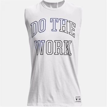 Urban Armor Gear Project Rock Do The Work Tank Top Mens - Grey/Black