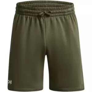 Under Armour Rival Cotton Shorts - Green