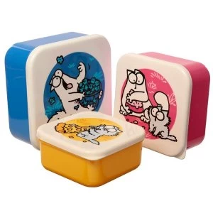 Set of 3 Lunch Boxes M/L/XL - Simon & Cat