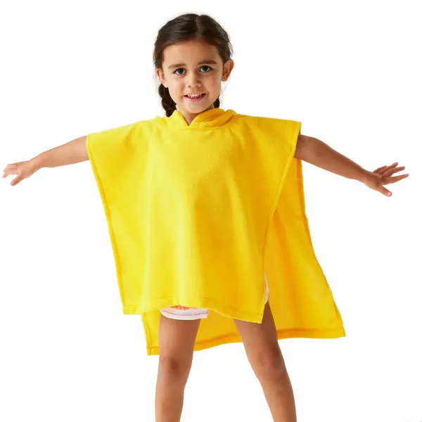 Regatta Girls Animal Hooded Towel Robe 4-6 Years