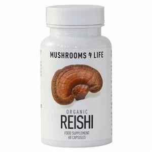 Mushrooms 4 Life Organic Reishi Food Supplement 60 Capsules