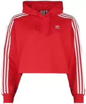 Adidas Short Hoodie Hooded sweater red