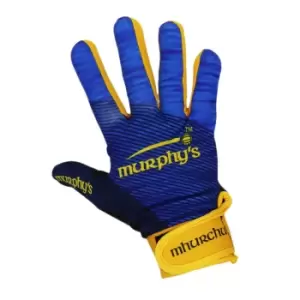 Murphys Childrens/Kids Gaelic Gloves (8-10 Years) (Navy/Yellow)