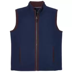 Joules Mens Coxton Fleece Gilet Marine Navy Large