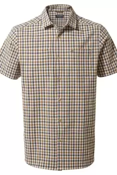 Check 'Nour' Short Sleeved Shirt