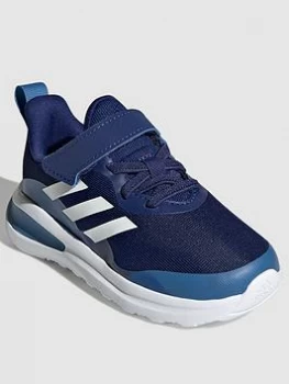 adidas Infant Unisex Fortarun EI Trainers - Blue/White, Size 7